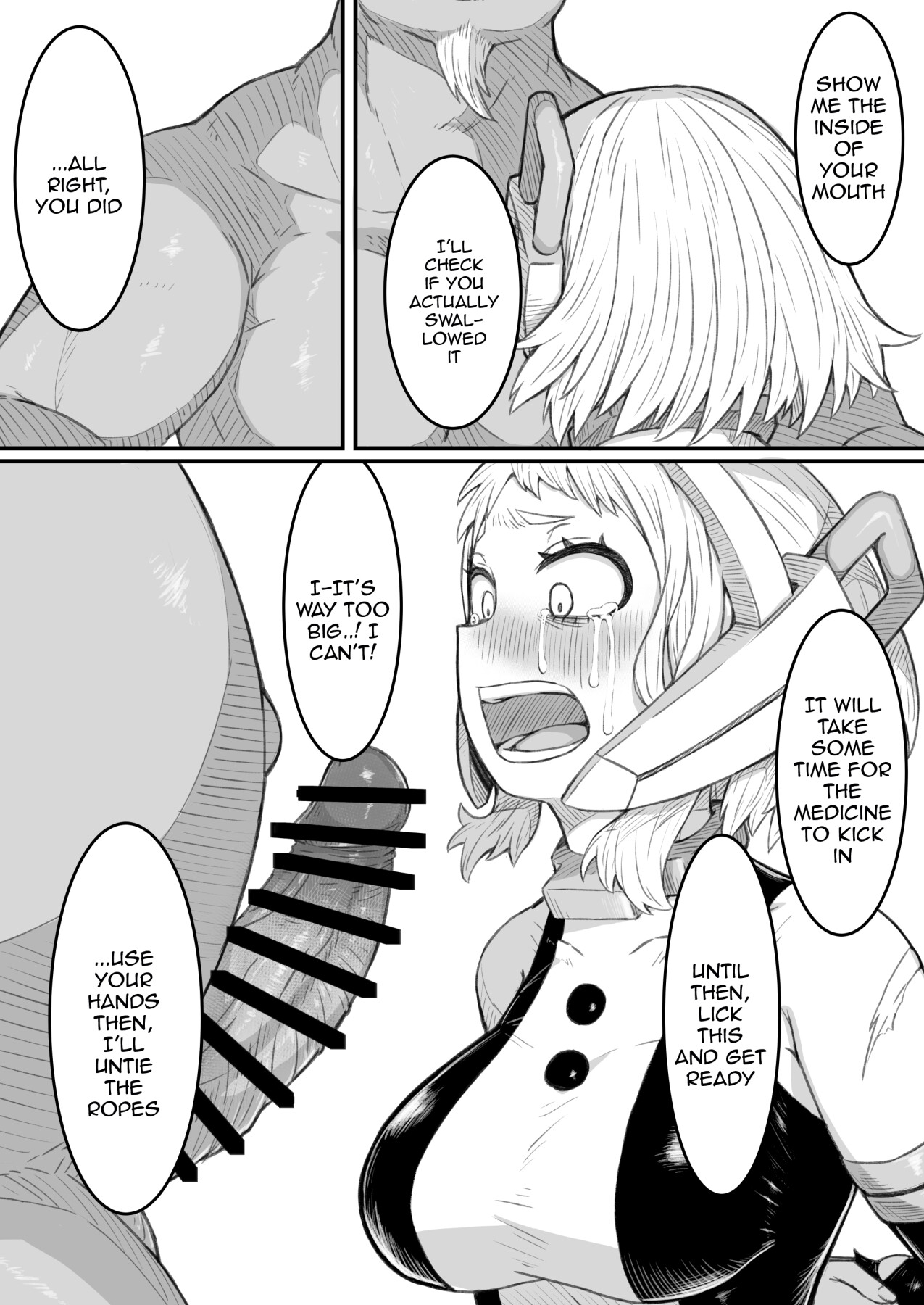 Hentai Manga Comic-Defeated Hero-Read-7